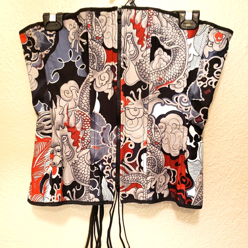 Sexy Chinese Dragon Corset